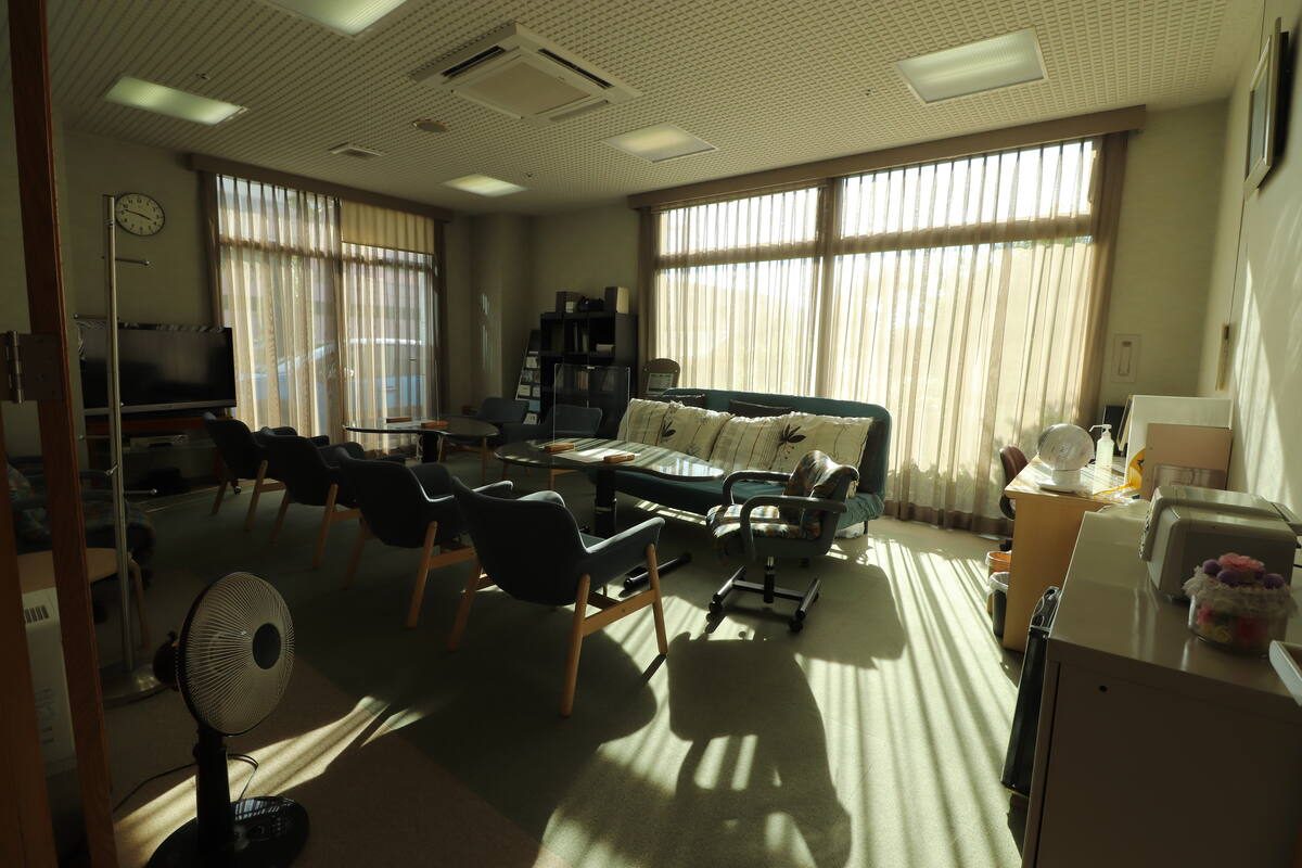 ゆったりとした室内